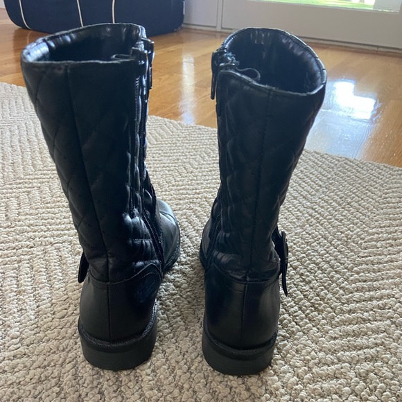 Aerosoles Mid-Calf Black Boots (Size 7) - Picture 3 of 6